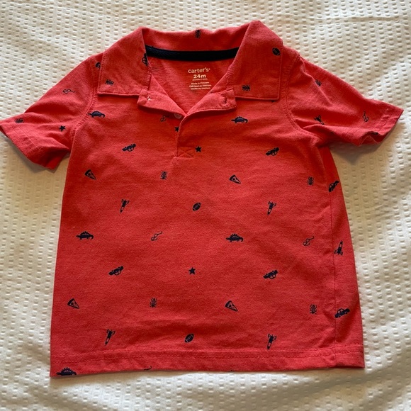 Carter’s size 24 mos shirts for boys - Picture 8 of 13